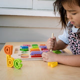 Kiddie Connect - Handcarry Lowercase ABC Trace Puzzle