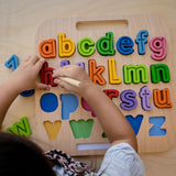 Kiddie Connect - Handcarry Lowercase ABC Trace Puzzle