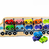 Kiddie Connect - 1-10 Car Puzzle