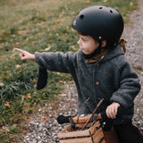 Kinderfeets - Toddler Bike Helmet - Matte Black