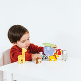 Le Toy Van - Petilou - African Stacking Animals & Bag