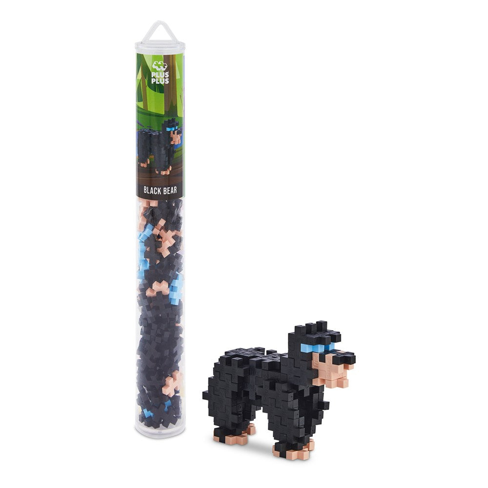 Plus Plus - 100 pcs tube Black Bear