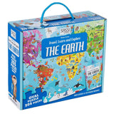 Sassi - Travel, Learn and Explore - The Earth Puzzle 205 pcs