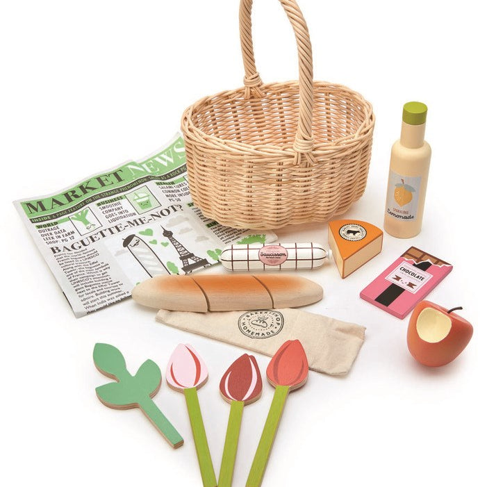  Wicker Shopping Basket Set